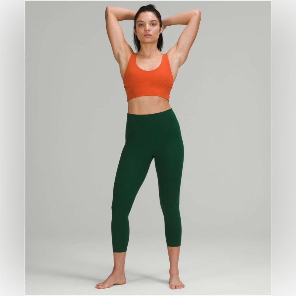 Lululemon Align High-Rise Crop 23" in Everglade Green Size 6